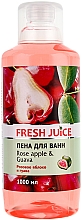 Düfte, Parfümerie und Kosmetik Schaumbad mit Rosenapfel und Guave - Fresh Juice Rose Apple and Guava