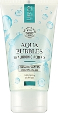 Feuchtigkeitsspendendes Gesichtsgel - Lirene Aqua Bubbles Hyaluronic Acid 4D Moisturizing Washing Gel — Bild N1