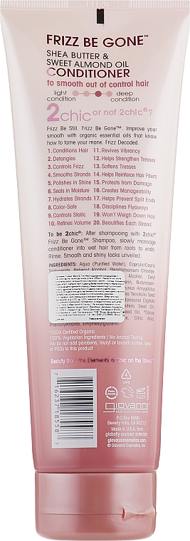 Conditioner - Giovanni Frizz Be Gone Conditioner To Smooth Out Of Control Hair — Bild N2