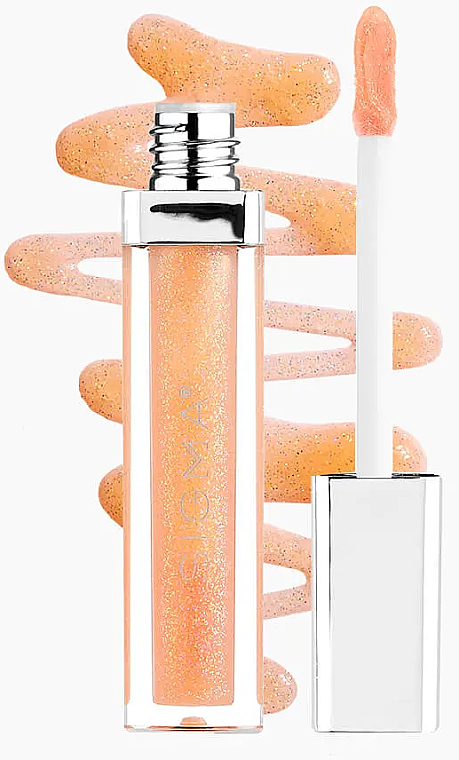 Feuchtigkeitsspendender Lipgloss - Sigma Beauty Hydrating Lip Gloss Glazed — Bild N1