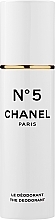 Düfte, Parfümerie und Kosmetik Chanel N5 - Parfümiertes Deospray