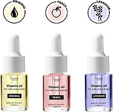 Vitaminöl für Nägel mit Pfirsich - Sincero Salon Vitamin Nail Oil Peach — Bild N2
