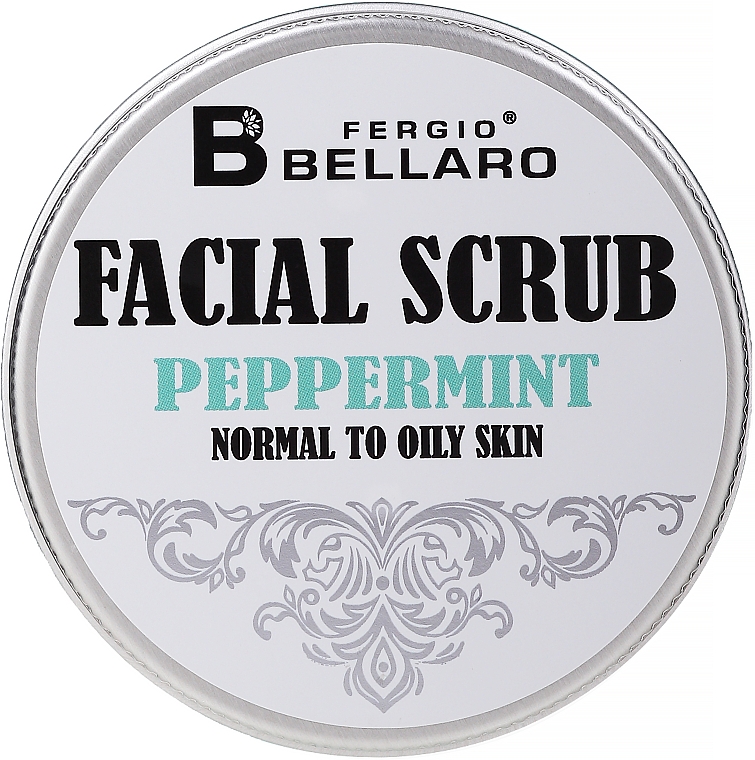 Gesichtspeeling für normale bis fettige Haut mit Minze - Fergio Bellaro Exfoliante Facial — Bild N1