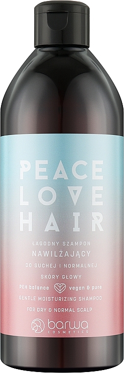 Sanft feuchtigkeitsspendendes Haarshampoo - Barwa Peace Love Hair — Bild N1
