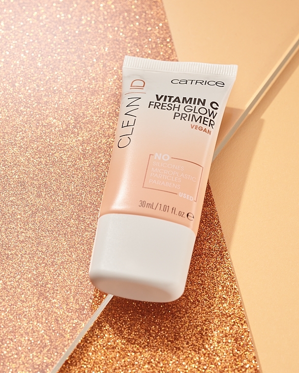 Primer für das Gesicht - Catrice Clean ID Vitamin C Fresh Glow Primer — Bild N7