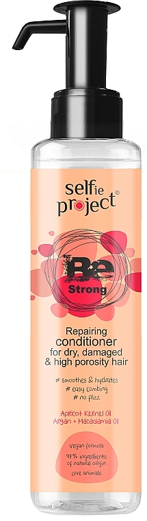 Feuchtigkeitsspendende und regenerierende Haarspülung - Maurisse Selfie Project Be Strong Repairing Conditioner — Bild N1