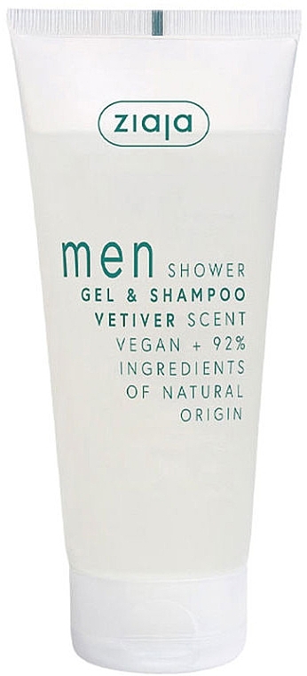 Duschgel-Shampoo Vetiver - Ziaja Men  — Bild N1