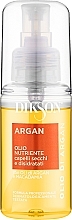 Düfte, Parfümerie und Kosmetik Pflegendes Haaröl  - Dikson Argan Nourishing Hair Oil 