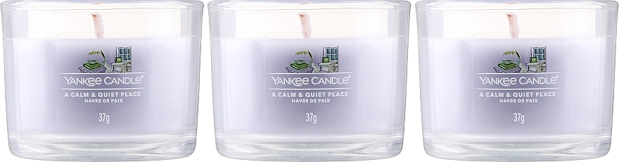 Duftkerzen-Set - Yankee Candle A Calm & Quiet Place  — Bild N2