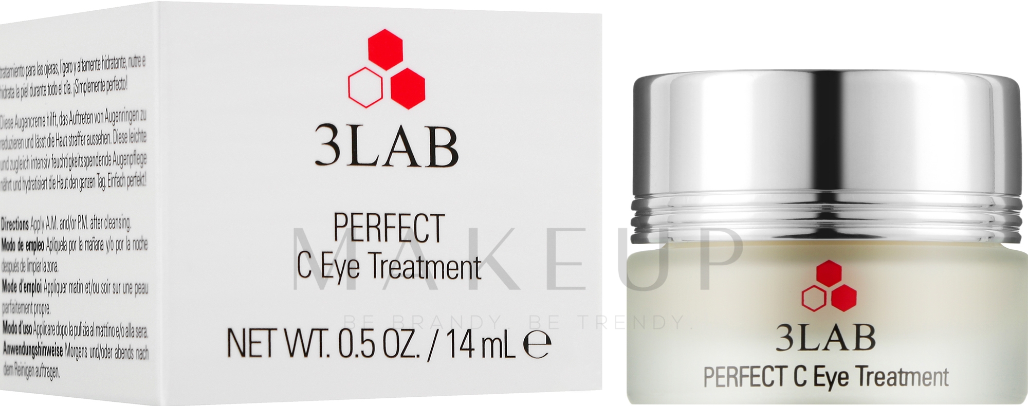 Augencreme mit Vitamin C - 3Lab Perfect C Eye Treatment — Bild 14 ml
