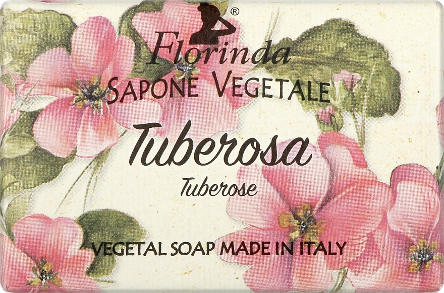 Handgemachte Naturseife Tuberose - Florinda Tuberose Vegetal Soap — Bild N1