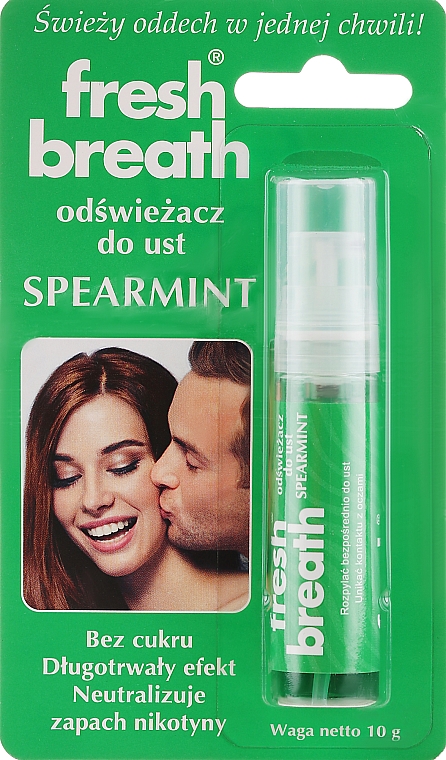 Erfrischendes Mundspray mit grüner Minze - Fresh Breath — Bild N1
