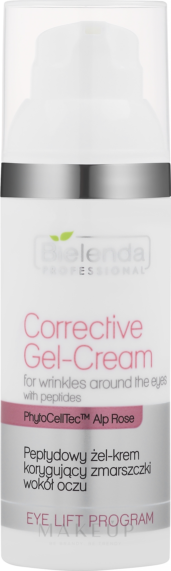 Korrigierende Gesichtsgel-Creme mit Peptiden für die Augenpartie - Bielenda Professional Eye Lift Program Corrective Gel-Cream — Bild 50 ml