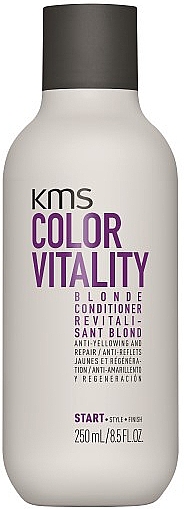 Haarspülung für blondes Haar "Intensive Feuchtigkeit" - KMS California Colour Vitality Blonde Conditioner — Bild N1