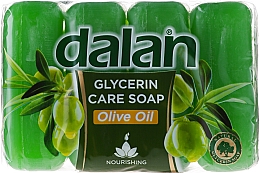 Düfte, Parfümerie und Kosmetik Glycerinseife mit Olivenöl 4x150 g - Dalan Glycerine