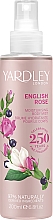 Düfte, Parfümerie und Kosmetik Yardley English Rose - Feuchtigkeitsspendender parfümierter Körpernebel