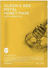 Düfte, Parfümerie und Kosmetik Nährende und feuchtigkeitsspendende Tuchmaske für das Gesicht mit Honig und Propolis - Beaudiani Queen's Bee Royal Honey Mask With Propolis