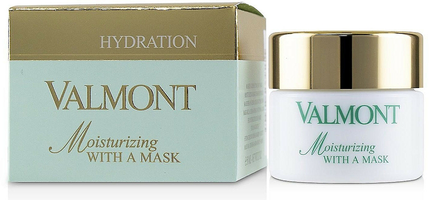 Revitalisierende Feuchtigkeitsmaske für das Gesicht mit Sheabutter - Valmont Moisturizing With A Mask — Bild N1