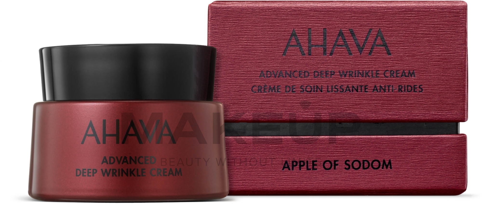 Glättende Gesichtscreme gegen tiefe Falten - Ahava Apple Of Sodom Advanced Deep Wrinkle Cream — Bild 50 ml