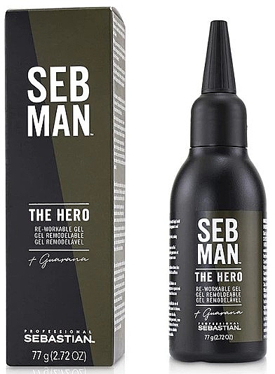 Universelles Haarstyling-Gel mit Guarana-Extrakt - Sebastian Professional Seb Man The Hero — Foto N10