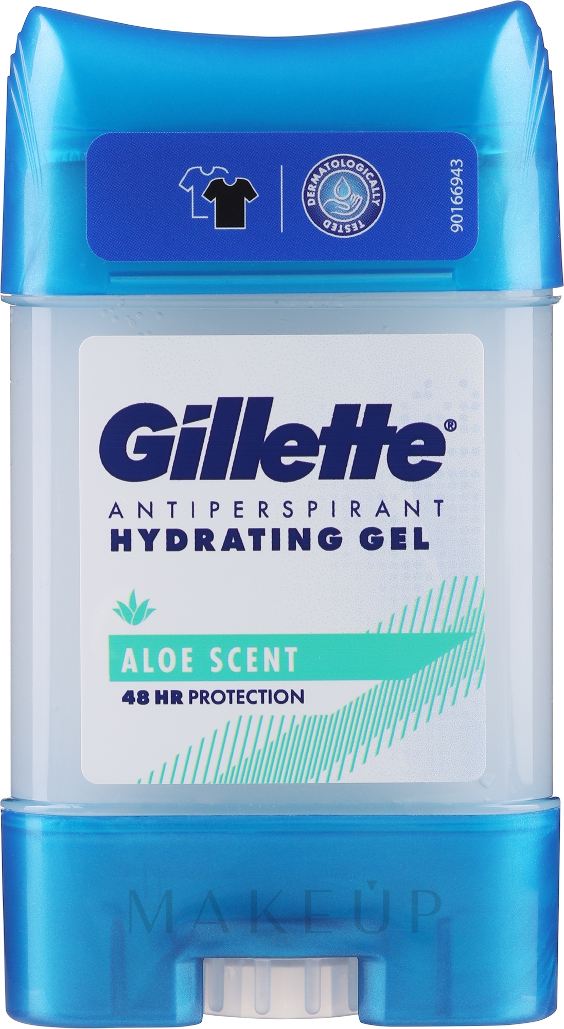 Deo-Gel Antitranspirant mit Aloe - Gillette Aloe Antiperspirant Gel — Bild 70 ml