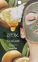 Düfte, Parfümerie und Kosmetik Tonerde-Gesichtsmaske mit Arganöl - Zenix Professional SkinCare Clay Face Mask Argan Oil