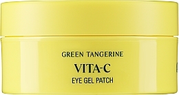 Düfte, Parfümerie und Kosmetik Gel-Augenpatches mit Vitamin C - Goodal Green Tangerine Vita C Eye Gel Patch