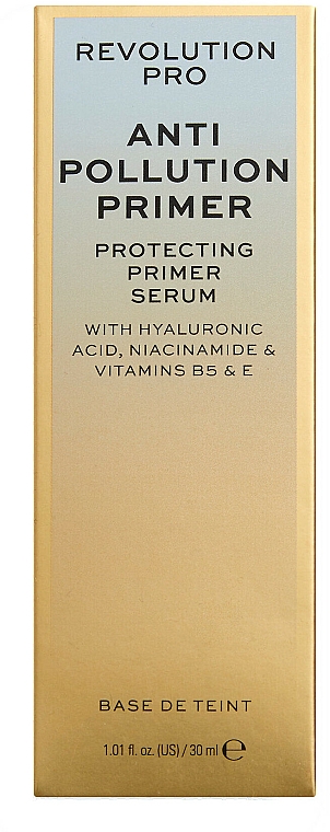Primer-Serum für das Gesicht mit Hyaluronsäure und Niacinamid - Revolution Pro Anti Pollution Primer — Bild N1