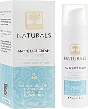 Düfte, Parfümerie und Kosmetik Mattierende Gesichtscreme für fettige Haut und Mischhaut - BIOselect Naturals Matte Face Cream
