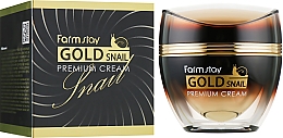 Düfte, Parfümerie und Kosmetik Gesichtscreme mit Gold- und Schneckenmucin - FarmStay Gold Snail Premium Cream