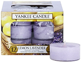 Düfte, Parfümerie und Kosmetik Teelichter Lemon Lavender - Yankee Candle Lemon Lavender Tea Light Candles