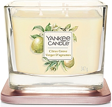 Düfte, Parfümerie und Kosmetik Duftkerze im Glas Citrus Grove - Yankee Candle Citrus Grove Elevation Square Candles