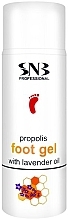 Fußgel mit Propolis und Lavendelöl - SNB Professional Foot Gel With Propolis And Lavender Oil  — Bild N1