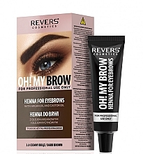 Düfte, Parfümerie und Kosmetik Creme-Henna für Augenbrauen - Revers Henna Oh!My Brow 