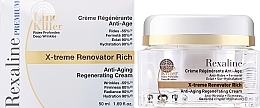 Reichhaltige regenerierende Anti-Aging Gesichtscreme - Rexaline Line Killer X-Treme Renovator Rich Cream — Bild N2
