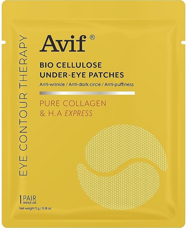 Biocellulose-Augenpatches - Avif Bio Cellulose Under Eye Patches — Bild N1
