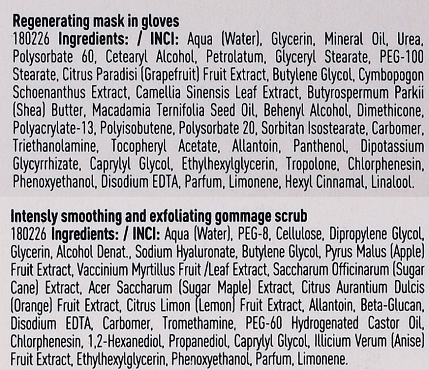Regenerationsmaske in Handschuh-Form - Lirene Hand Peeling & Mask — Bild N4