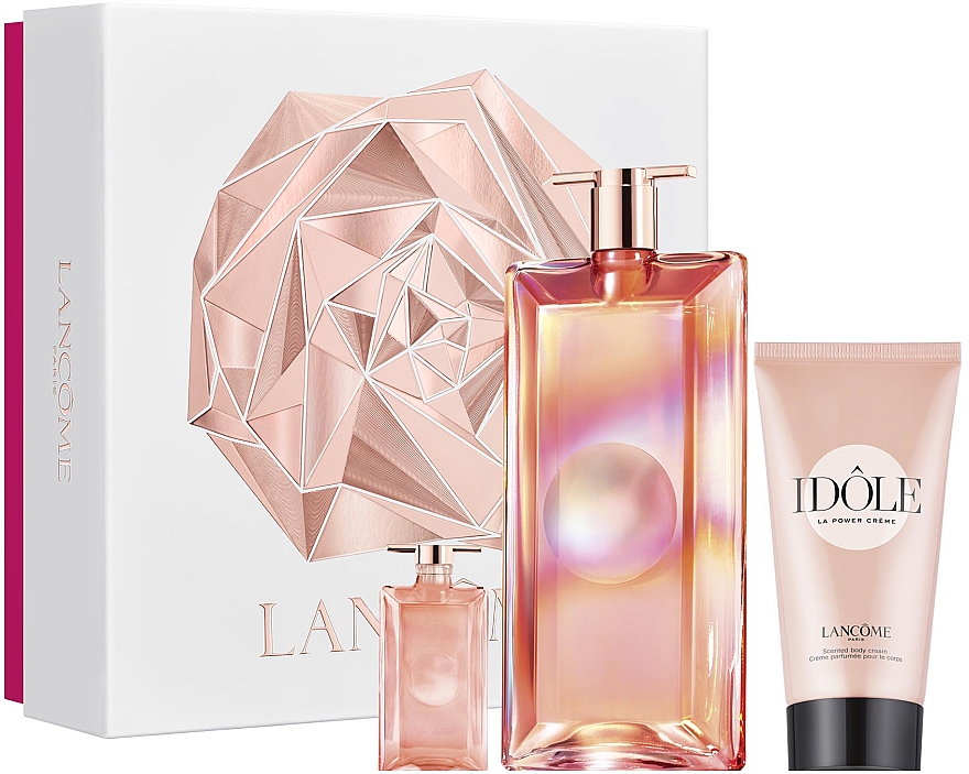 Lancome Idole Nectar - Duftset (Eau de Parfum 50ml + Eau de Parfum 5ml + Körpercreme 50ml) — Bild N1
