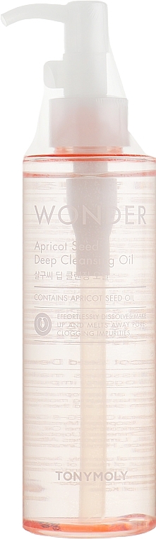 Gesichtsöl - Tony Moly Wonder Apricot Seed Deep Cleansing Oil  — Bild N2