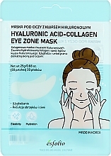Düfte, Parfümerie und Kosmetik Augenmaske - Esfolio Hyaluronic Acid-Collagen Eye Zone Mask