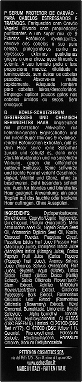 Schützendes Haarserum mit Aktivkohle und botanischen Extrakten - Echosline 9 Charcoal Crystal — Bild N3