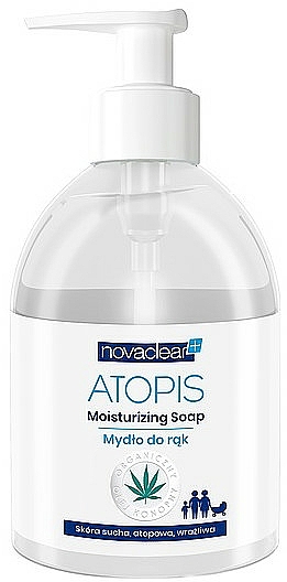 Flüssige Handseife für trockene, atopische und empfindliche Haut - Novaclear Atopis Moisturizing Soap — Bild N1