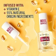 Revitalisierendes Öl für Nägel und Nagelhaut - Rimmel Nail Nurse Nail & Cuticle Repair Oil — Bild N5