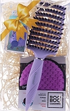 Düfte, Parfümerie und Kosmetik Geschenkset - Donegal Lavender (Pinsel + Schwamm + Etui) 