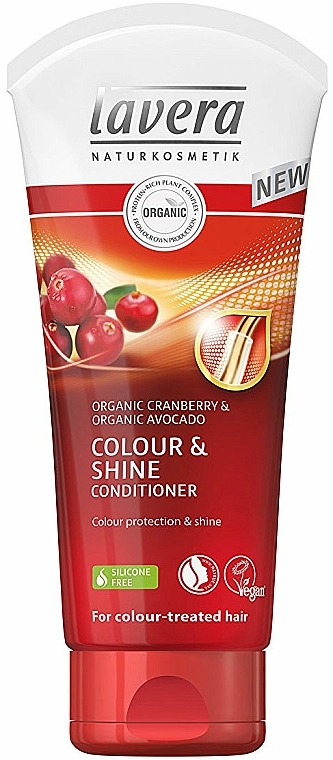 Farbschützende Haarspülung für coloriertes Haar - Lavera Colour & Shine Conditioner