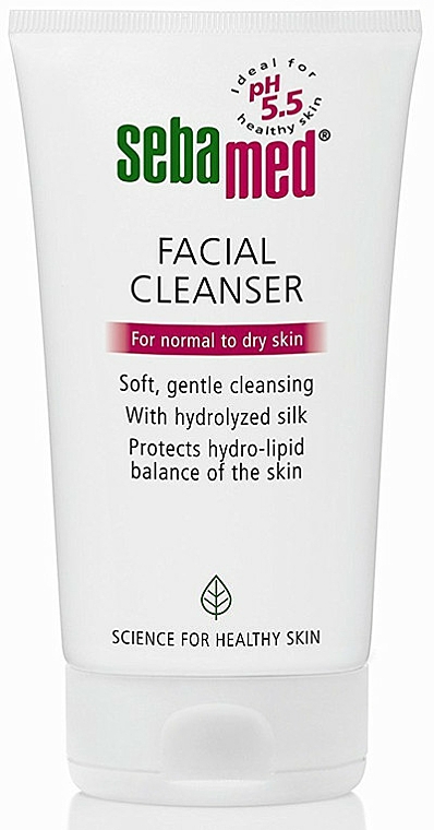 Gesichtsreinigungsgel für normale bis trockene Haut - Sebamed Facial Cleanser For Normal & Dry Skin — Bild N1