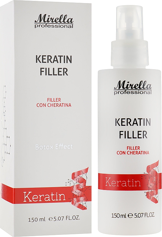 Keratinfüller mit Botoxeffekt - Mirella Keratin Filer — Bild N1