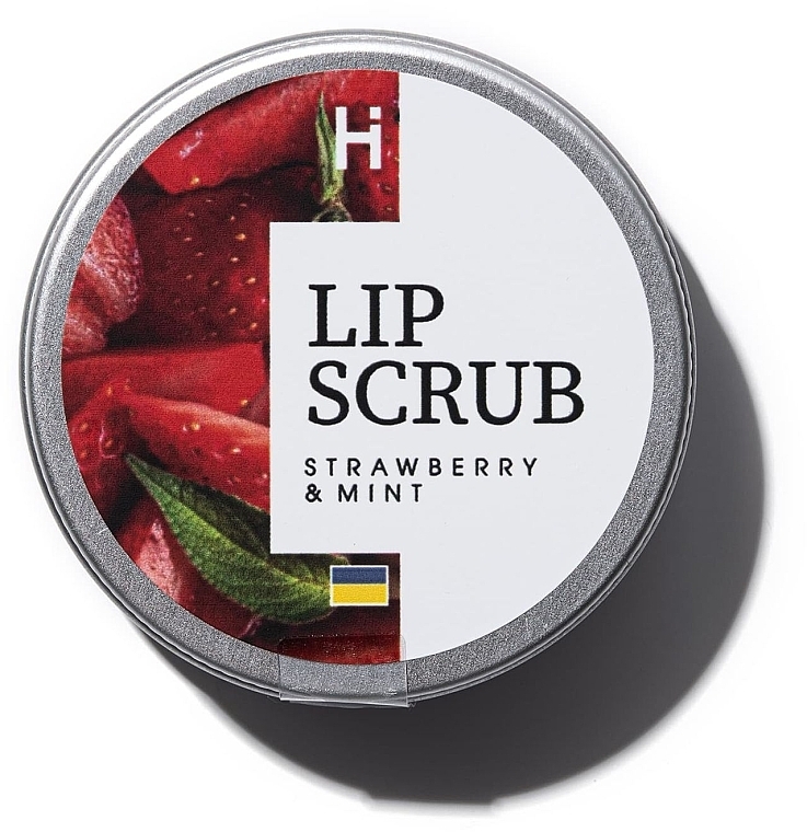 Zuckerpeeling für die Lippen mit Erdbeerminze - Hillary Lip Scrub — Bild N1