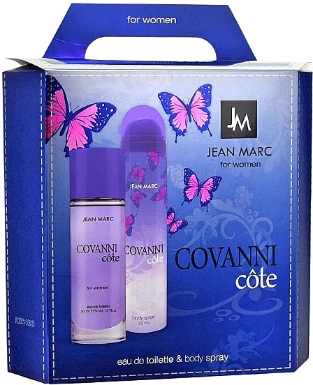 Set - Jean Marc Covanni Cote (edt/50ml + deo/75ml) — Bild N1