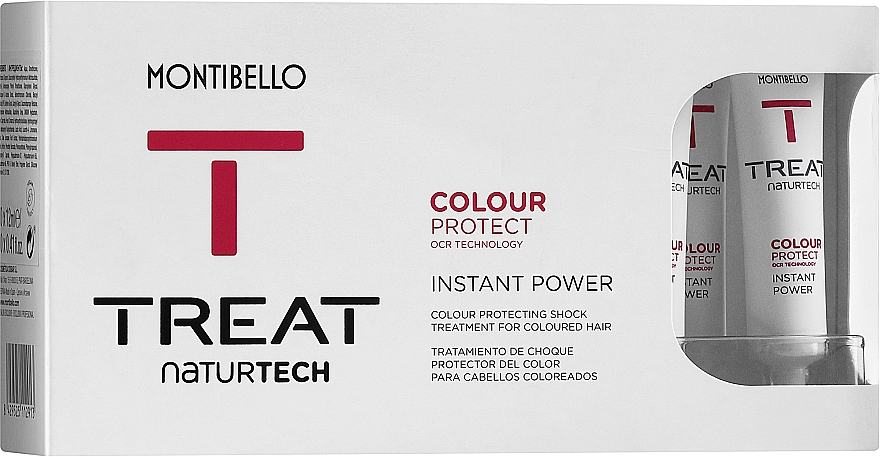 Schützende Schockbehandlung für coloriertes Haar - Montibello Treat Naturtech Colour Protect Instant Power — Bild N1